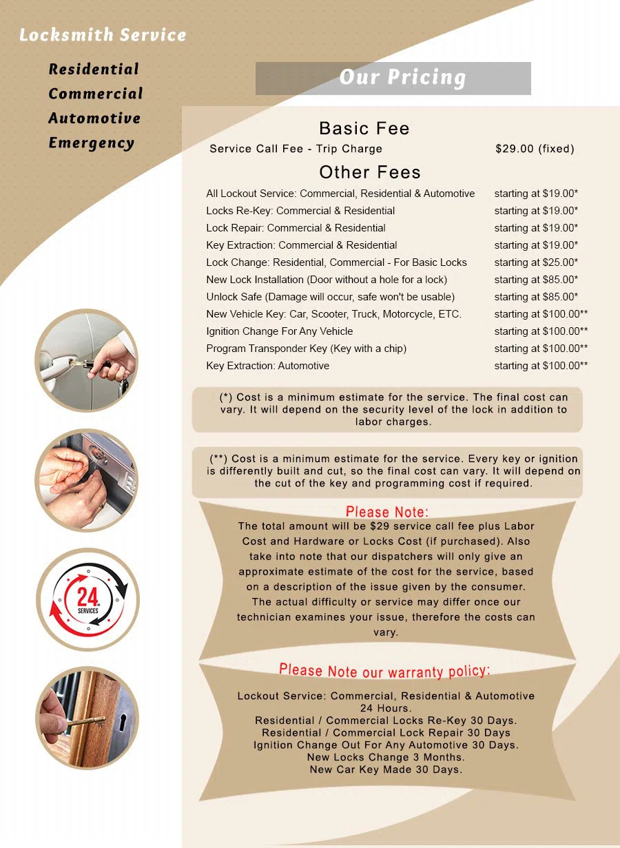 Columbus Locksmith Service Columbus, OH 614-347-6101